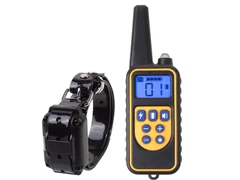 Нашийник BauTech Pet DTC800 для дресирування собак з пультом дистанційного керування 800 м 1 receiver Чорний (1007-220-00)