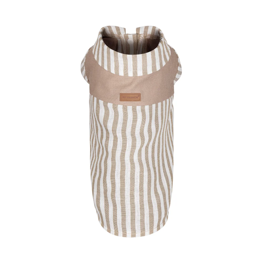 Сорочка для собак Pet Fashion Oscar XS - бежевий