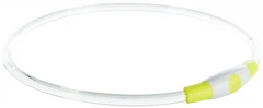 Нашийник з підсвіткою Trixie Flash USB L-XL 65 см / 8 мм Зелений (TX-12661)