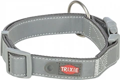 Нашийник для собак Trixie Premium Reflect світловідбиваючий S–M 30–45 см 20 мм Графітовий (4011905673486)