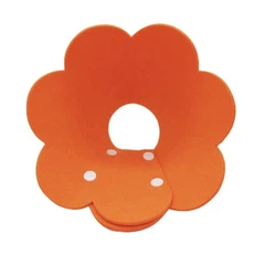 Xtep Комір-нашийник "для загоєння ран" для собак та кішок Orange Flower Size М