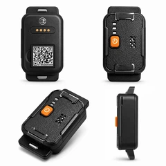 GPS трекер для котів Tize G761 4G, GPS нашийник з геозоною та датчиком руху, водозахист IPX7 black