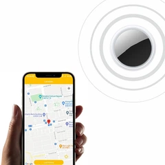 Світловідбиваючий нашийник SV для кошеня з тримачем Apple Air Tag і дзвіночком Помаранчевий (sv3067or)