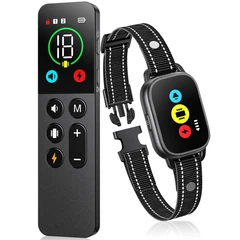 Професійний тренувальний нашийник Evuime AP06 Black для дресирування собак