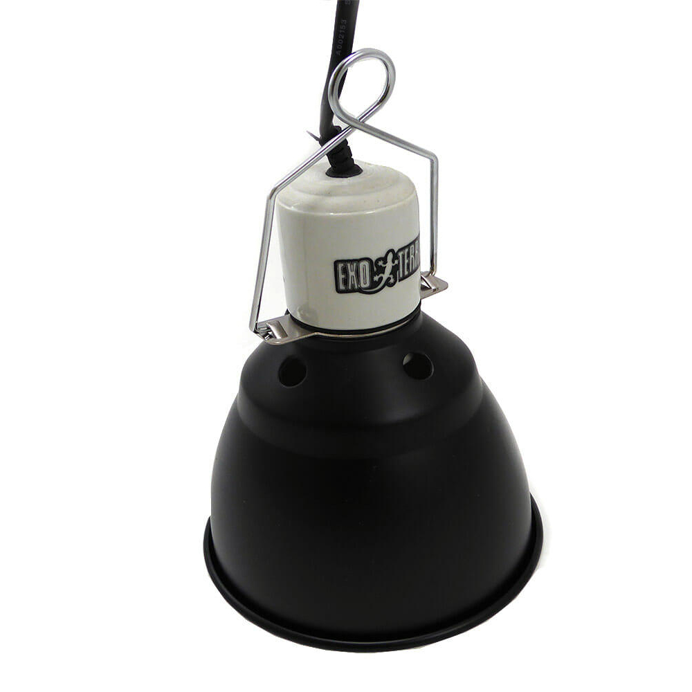 Плафон для лампи Exo Terra «Light Dome» з алюмінієвим рефлектором E27, d=14 см