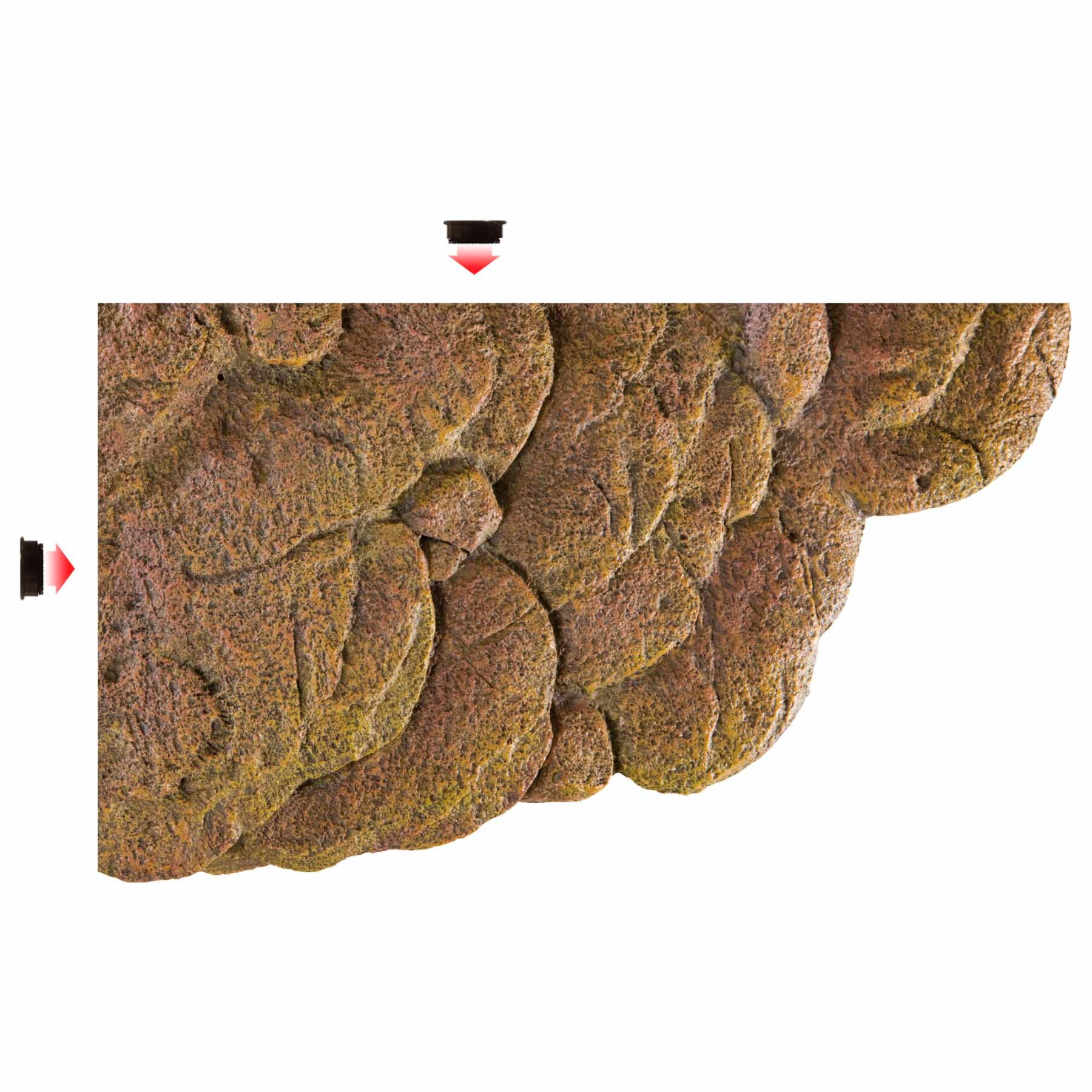 Декорація для тераріума Exo Terra «Turtle Bank» Плаваючий острів L 41 x 24 x 7 см - пластик