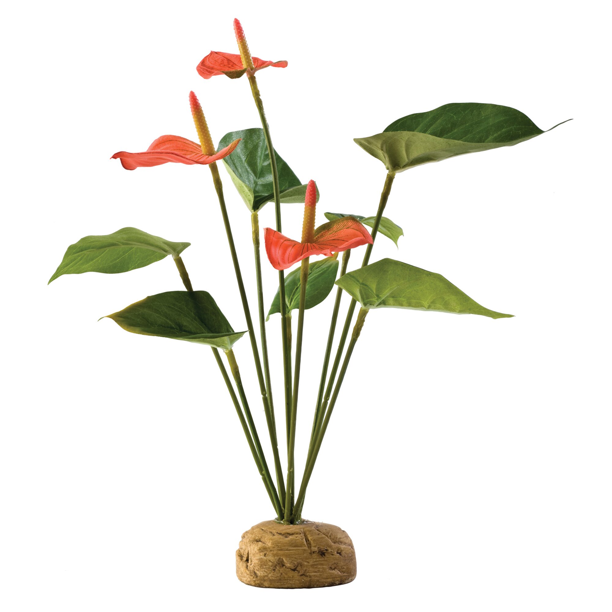 Декорація для тераріума Exo Terra рослина на підставці «Anthurium Bush»