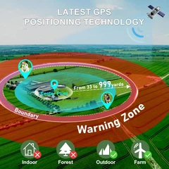 Iiglowing Багатофункціональна GРS-бездротова система огорожі для собак