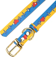 Нашийник шкіряний Hi Dog Життя розмір XXL ширина 30 мм 48 - 62 см (2100103526013)