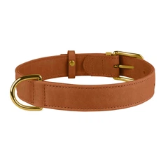 Нашийник для Собак Шкіряний BronzeDog Crazy Тауні 2XS 10 мм 19-25 см (004240)