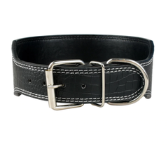 Шкіряний нашийник Lockdog L(45-55 см) (zoo0005323)