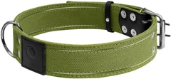Нашийник Collar подвійний бавовняна тасьма зі світловідбивною ниткою 45 мм 56-71 см (6139)