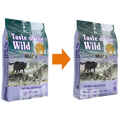 Taste of the wild Корм з ягнятиною для собак