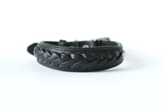 Шкіряний нашийник для собак Lockdog M(30-44 см) 000240101