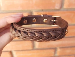 Шкіряний нашийник Lockdog XL(56-70 см) (zoo0005214)