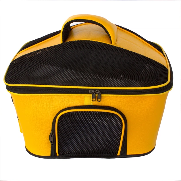 Сумка - переноска для котів та собак 50x35x35 CosmoPet CP-34 Yellow