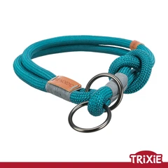 Нашийник-зашморг для тварин Trixie 17292 "BE NORDIC",L-XL: 55см/13мм,петроль/світло-сірий (TX-17292) 4011905172927
