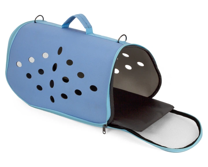 Сумка для перенесення котів та собак 48x26x25 см CosmoPet CP-12 Blue