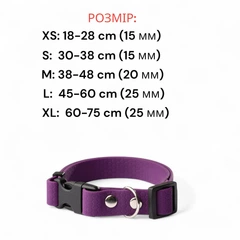 Без бренда Ошийник для собаки Pet & Co водонепроникний соти XS 18-28 см Ш 15 мм графіт (0021)