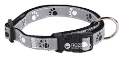 Нашийник Trixie 12223 Silver Reflect світловідбиваючий M-L 35-55 см 20 мм Сірий (4011905122236)