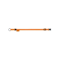Collar Нашийник Dog Extreme з нейлону регульований для котів і собак дрібних порід, розмір XS, 23-35 см, 14 мм, помаранчевий (01574)