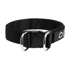 Амуніція Collar Нашийник "POLICE" №2 для собак з нейлону, на липучці, чорний L (z6439)