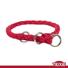Нашийник-зашморг для тварин Trixie 14803 "Cavo",M: 39-45см/12мм, червоний (TX-143803) 4053032024045