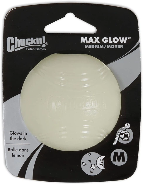 Іграшка-м'яч для собак ChuckIt! Max Glow Ball, Medium