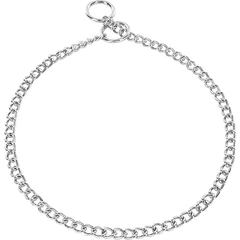 Нашийник для собак, кругла ланка 2 мм; 55 см, хромована сталь Sprenger Collar Round Link (50803_055_02)