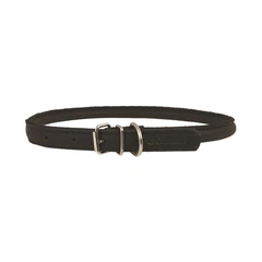 Ошийник Collar шкіряний круглий «Soft» (Софт) 20-25 см / 8 мм (чорний)