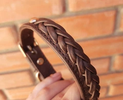 Шкіряний нашийник Lockdog XL(56-70 см) 000239965
