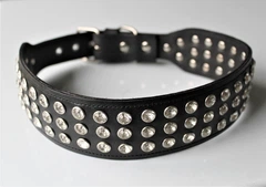 Шкіряний нашийник Lockdog L(45-55 см) 000239969