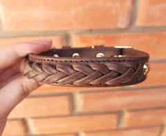 Шкіряний нашийник Lockdog S(16-29 см) 000239963