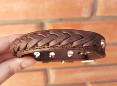 Шкіряний нашийник XL(56-70 см) Lockdog (2000002397502)