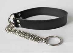 Нашийник з натуральної шкіри L(45-55 см) Lockdog (2000002398837)