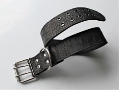 Шкіряний нашийник Lockdog XL(56-70 см) (zoo0005251)