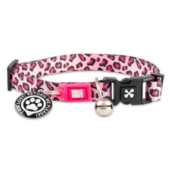 Max & Molly Urban Pets Ошейник для котів Max Molly Smart ID Розовий леопард One Size - рожевий