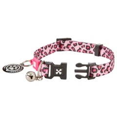 Max & Molly Urban Pets Ошейник для котів Max Molly Smart ID Розовий леопард One Size - рожевий