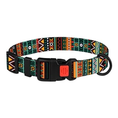 Нашийник Для Собак BronzeDog Urban Tribal Нейлоновий c Пластикової Пряжкою 20 мм 30-40 см (51/1383)