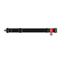 Collar Нашийник для собак водостійкий WAUDOG c QR паспортом, Ш 40 мм, Довжина 46-70 см, чорний