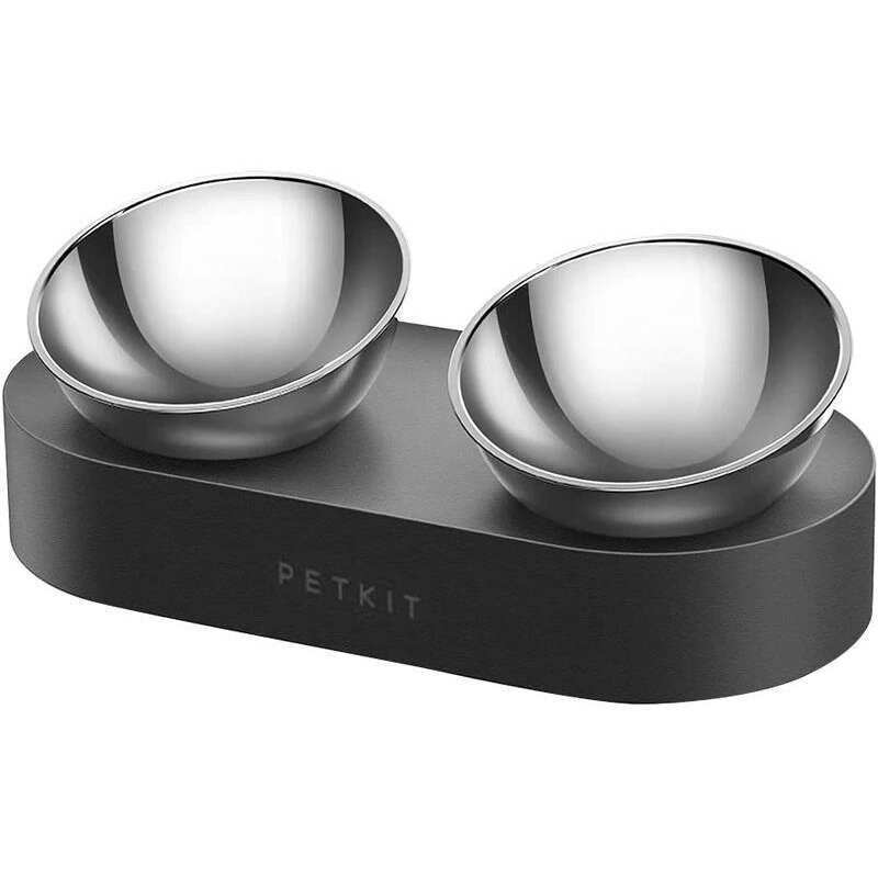 PETKIT Fresh Nano-Metal Pet/Cat TWO Bowl Stand - Миски металеві для домашніх тварин