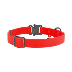 Нашийник для тварин WAUDOG Waterproof з QR паспортом XL Ш 25 мм Д 35-58 см(червоний) (27843)