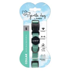 M Pets M-Pets Gentle Dog Collar Green - Нашийник для маленьких, середніх і великих порід собак S/1,6x23-36 см (6953182754633)