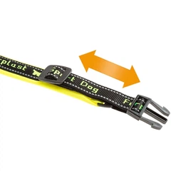 Нашийник для собак Ferplast Sport Dog C25/55 нейлоновий жовтий 2.5х45-55 см 78004128