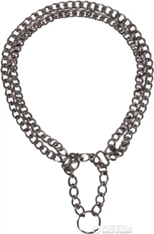 Нашийник Trixie 2246 дворядний хромований 60 см / 2 мм (4011905022468)