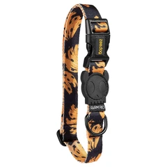 Zee.Dog Bossa Banana Collar - Нашийник з тропічним принтом для собак L / 2,5x45-69,8 см (7908253608468)