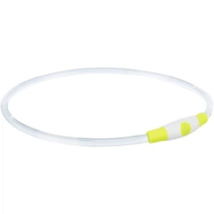 Нашийник для собак Trixie Flash Light Ring USB L-XL - зелений