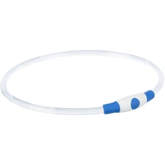 Нашийник для собак Trixie Flash Light Ring USB L-XL - синій