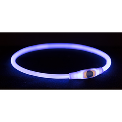 Нашийник для собак Trixie Flash Light Ring USB S-M - синій