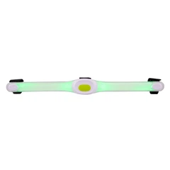 Без бренда LЕD-нашийник для собак Light Petsaber Maxi зелений, 2 режими, липучки, батарейка CR2032, водонепроникність IPX4, до 50 год роботи(ISL_АА6FD1D6F00С)